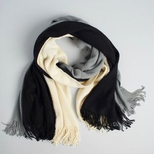 Donni Tri-Colored Scarf